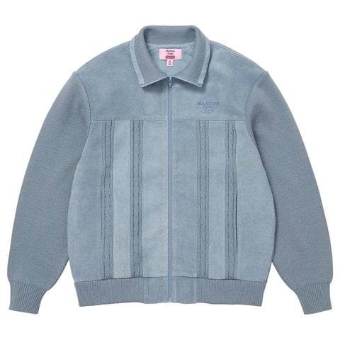 Supreme®/Martine Rose Suede Zip Up Cardigan - SupremeCommunity
