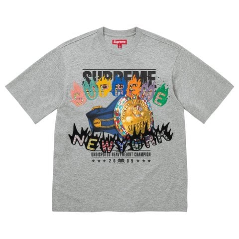 Supreme Undisputed S/S Top - Heather Grey