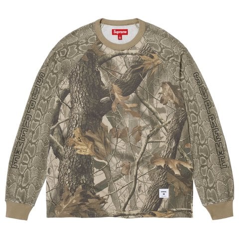Supreme Wildlife Camo Raglan L/S Top - Realtree® Hardwoods Camo