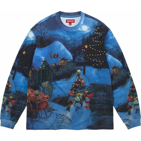 Supreme Christmas L/S Top - Night