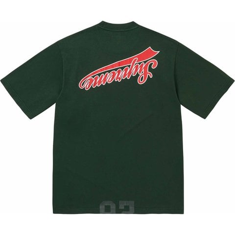 Supreme Cracked Flipped S/S Top - Dark Green
