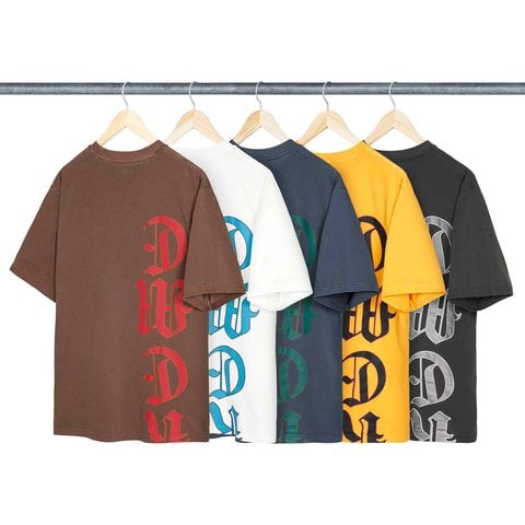 Supreme Cracked Vertical S/S Top