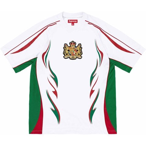 Supreme Crest Soccer Jersey - White