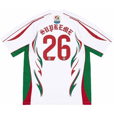 Supreme Crest Soccer Jersey - White
