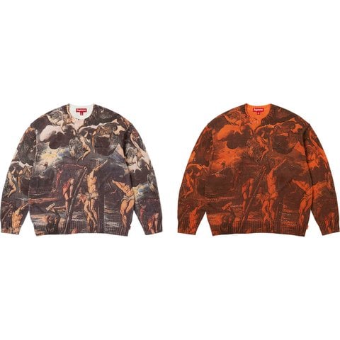 Supreme Crucifixion Sweater - Group Shots