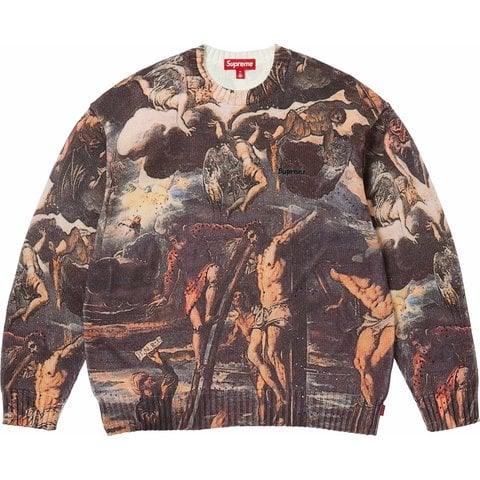 Supreme Crucifixion Sweater - Multicolor