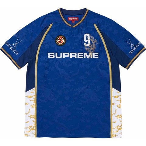 Supreme Supreme®/Meissen® Jacquard Soccer Jersey - Royal