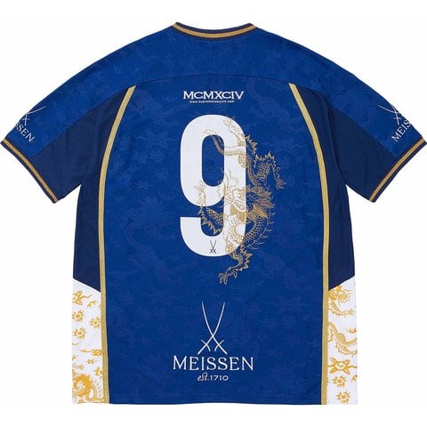 Supreme Supreme®/Meissen® Jacquard Soccer Jersey - Royal