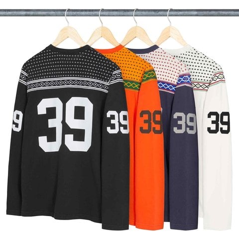Supreme Fair Isle Football Top