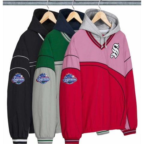 Supreme Hooded Warm Up Pullover - Group Shots