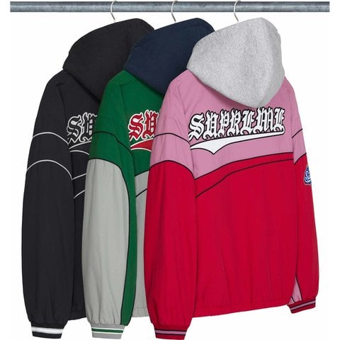 Supreme Hooded Warm Up Pullover