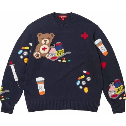Supreme Medicine Sweater - Navy