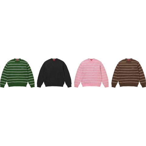 Supreme Metallic Stripe Sweater