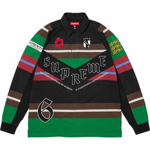 Supreme Paneled Rugby - Black