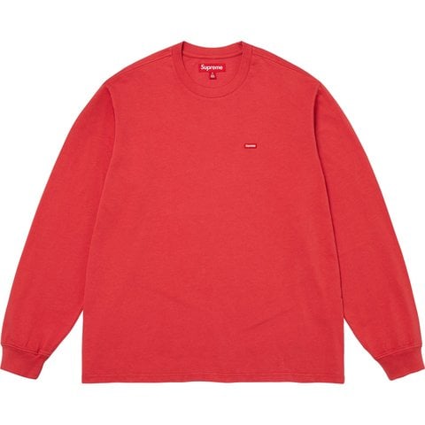 Supreme Small Box L/S Tee - Red