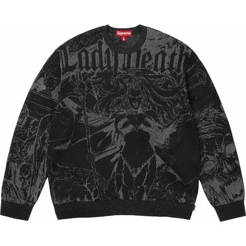 Supreme Supreme®/Lady Death® Sweater - Black