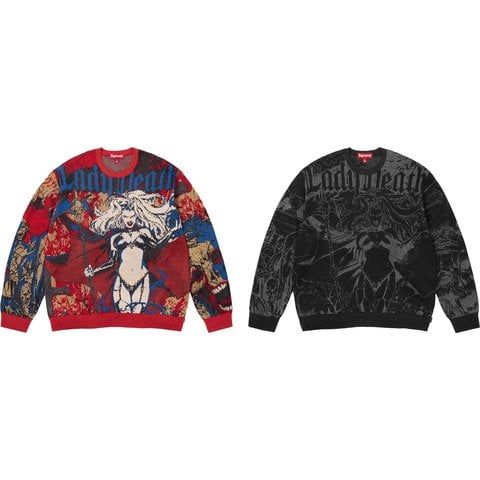 Supreme Supreme®/Lady Death® Sweater - Group Shots