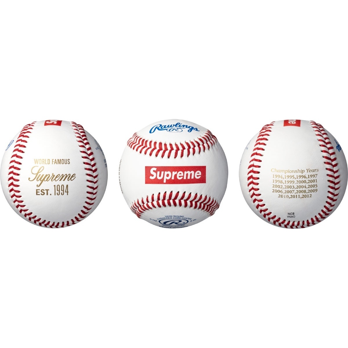 Supreme Supreme Rawlings Baseball (spring/summer 2012)