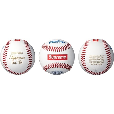 Supreme Supreme Rawlings Baseball