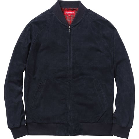 Supreme Suede Bomber 3
