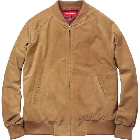 Supreme Suede Bomber