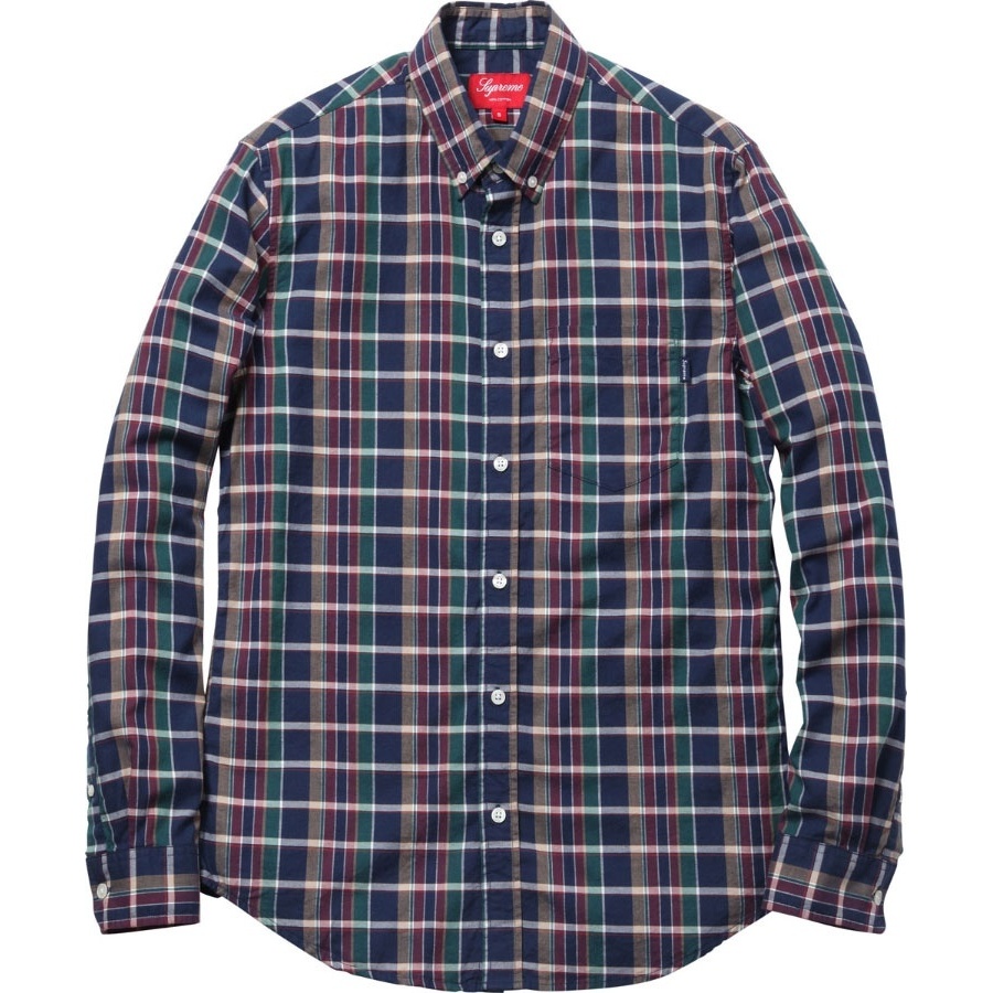 Supreme Prep Plaid Shirt (spring/summer 2012)