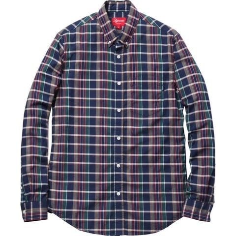 Supreme Prep Plaid Shirt