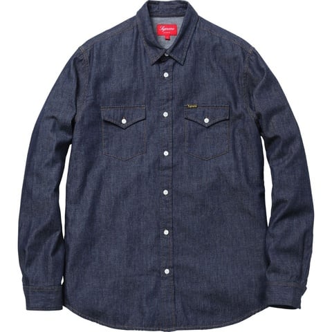Supreme Denim Western Shirt
