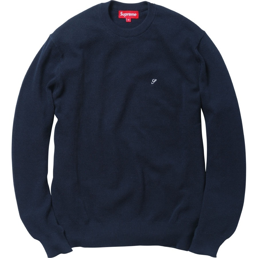 Supreme Birdseye Pique Sweater (spring/summer 2012)