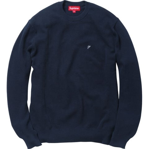 Supreme Birdseye Pique Sweater