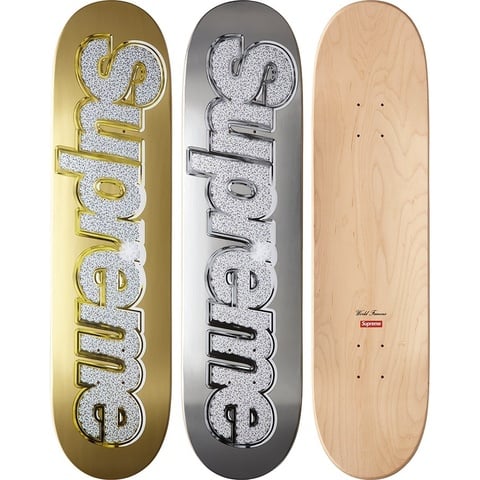 Supreme Bling Skateboard