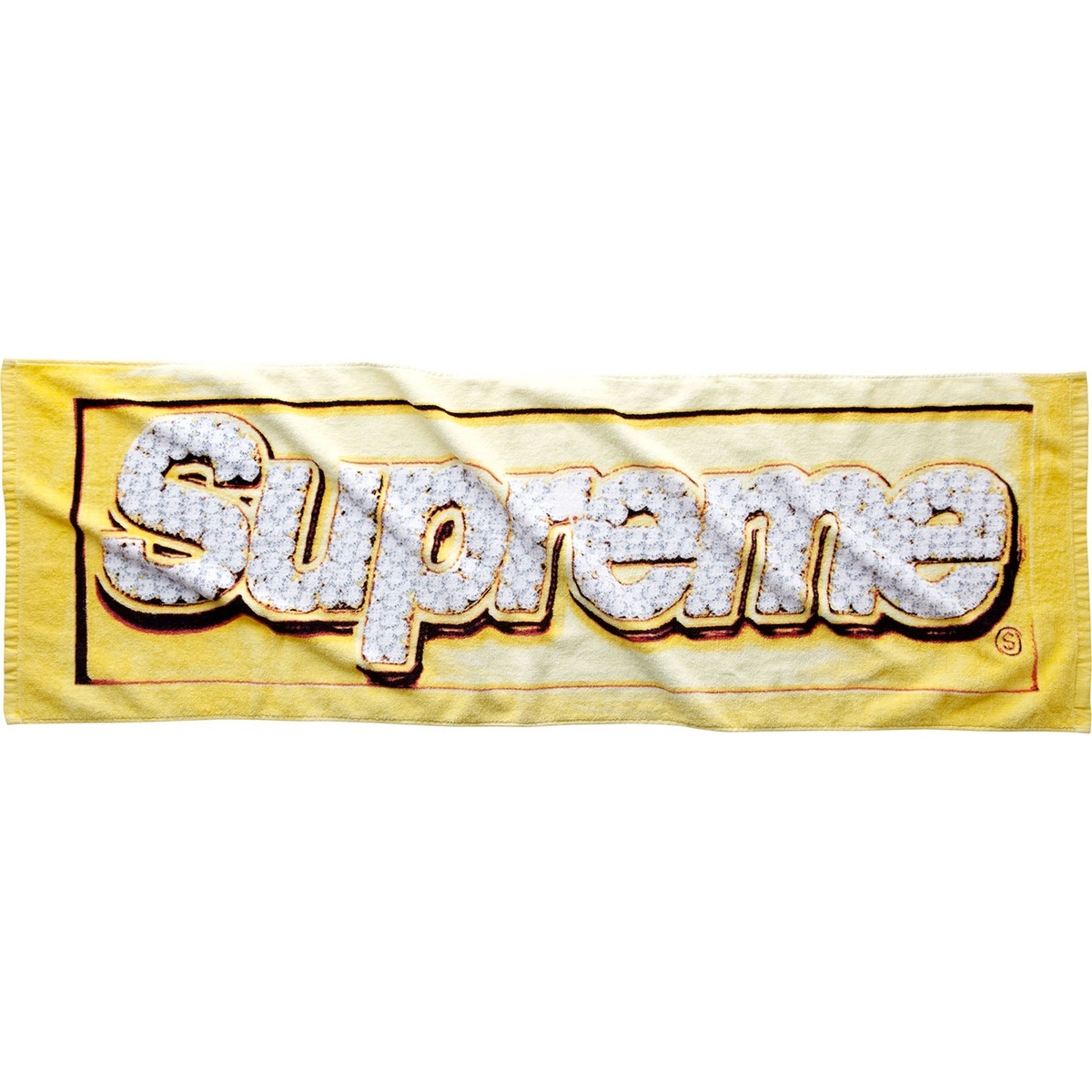 Supreme Bling Logo Mini Towel (spring/summer 2013)