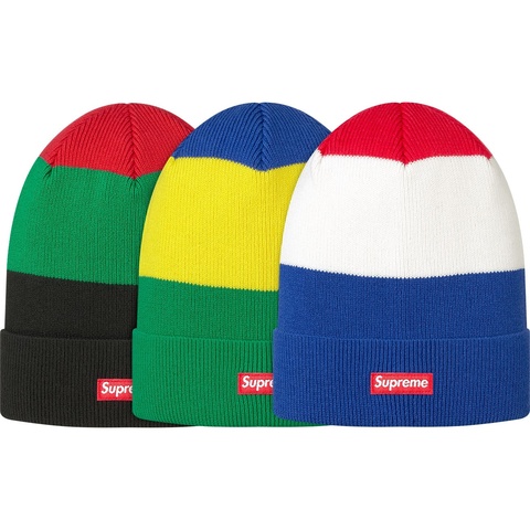 Supreme Big Striped Beanie