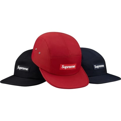 Supreme Rubber Logo Camp Cap