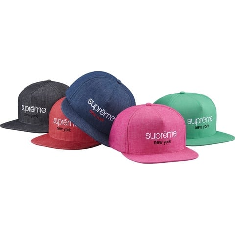 Supreme Classic Logo Denim 5-Panel