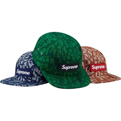 Supreme Reed Camo Camp Cap