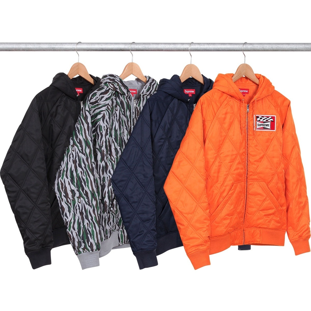 Supreme Quilted Hooded Jacket (spring/summer 2013)
