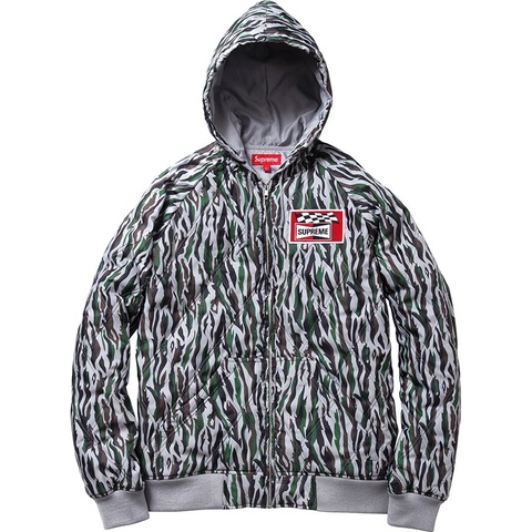 Supreme Quilted Hooded Jacket - Colorway