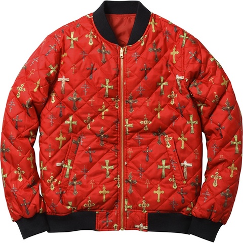 トップス SUPREME 13ss Crosses Reversible Bomber s-l1200.jpg