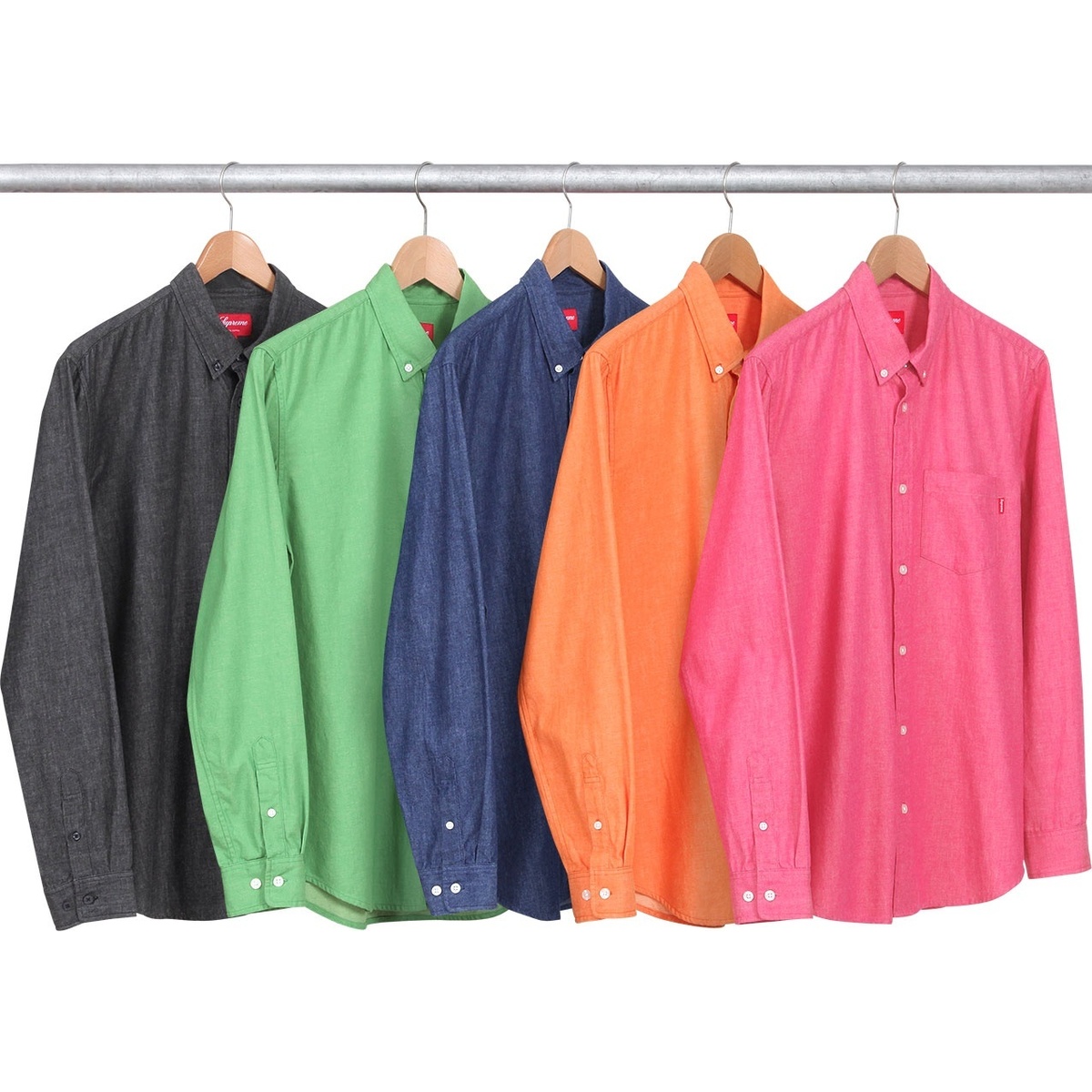 Supreme Denim Button Down Shirt (spring/summer 2013)