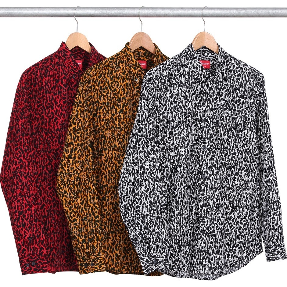 Supreme Leopard Shirt (spring/summer 2013)