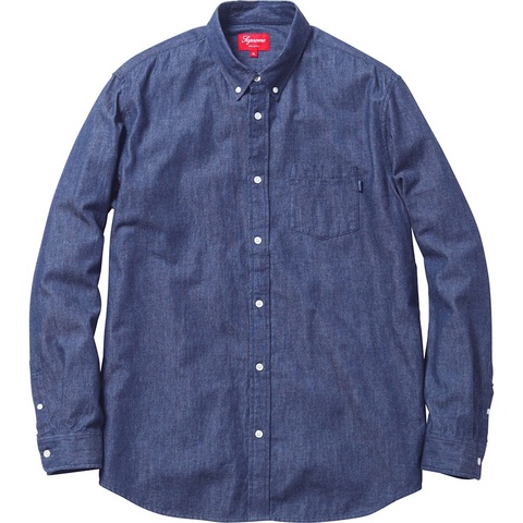 Supreme Denim Button Down Shirt - Colorway