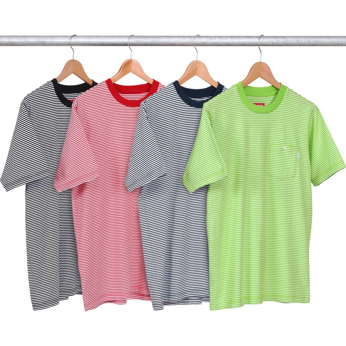 Supreme Thin Striped Pocket Tee (spring/summer 2013)