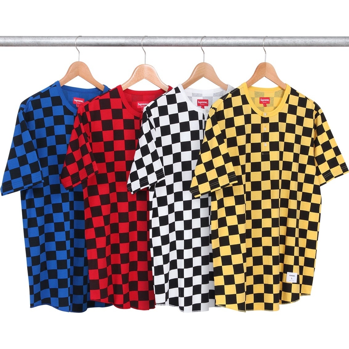 Supreme S/S Checkered Henley (spring/summer 2013)