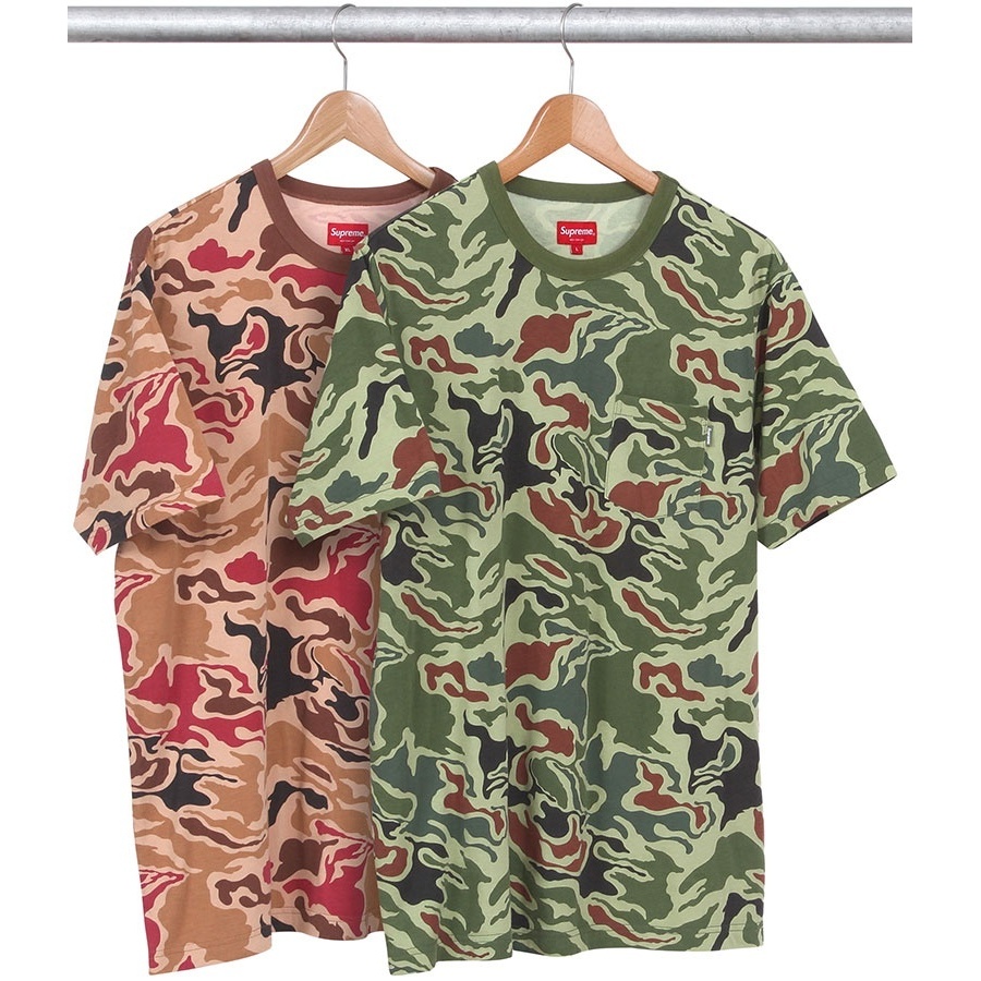 Supreme S/S Camo Pocket Tee (spring/summer 2013)