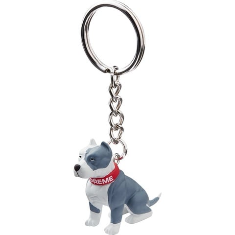 Supreme Pitbull Keychain