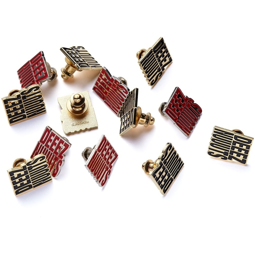 Supreme Deeez Nuuuts Pin (spring/summer 2014)