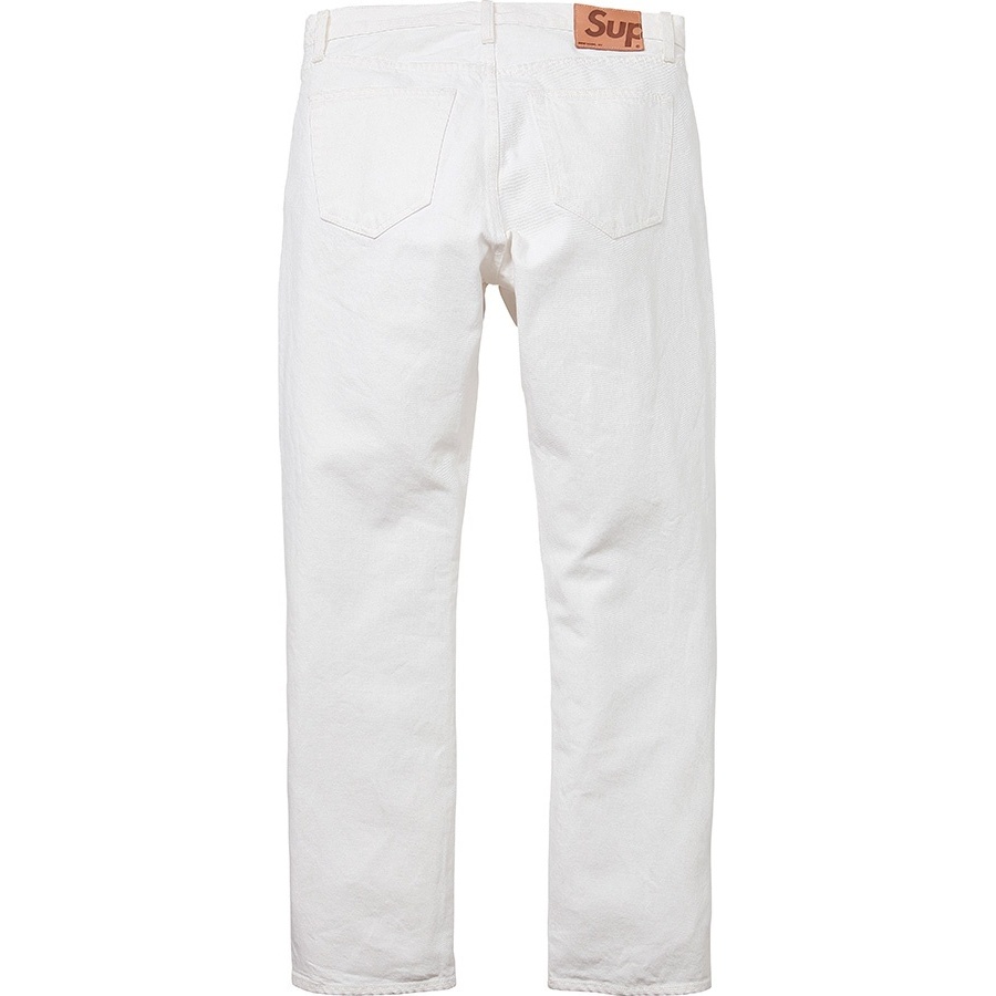 Supreme White Slim Jean (spring/summer 2014)