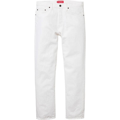 Supreme White Slim Jean - Colorway