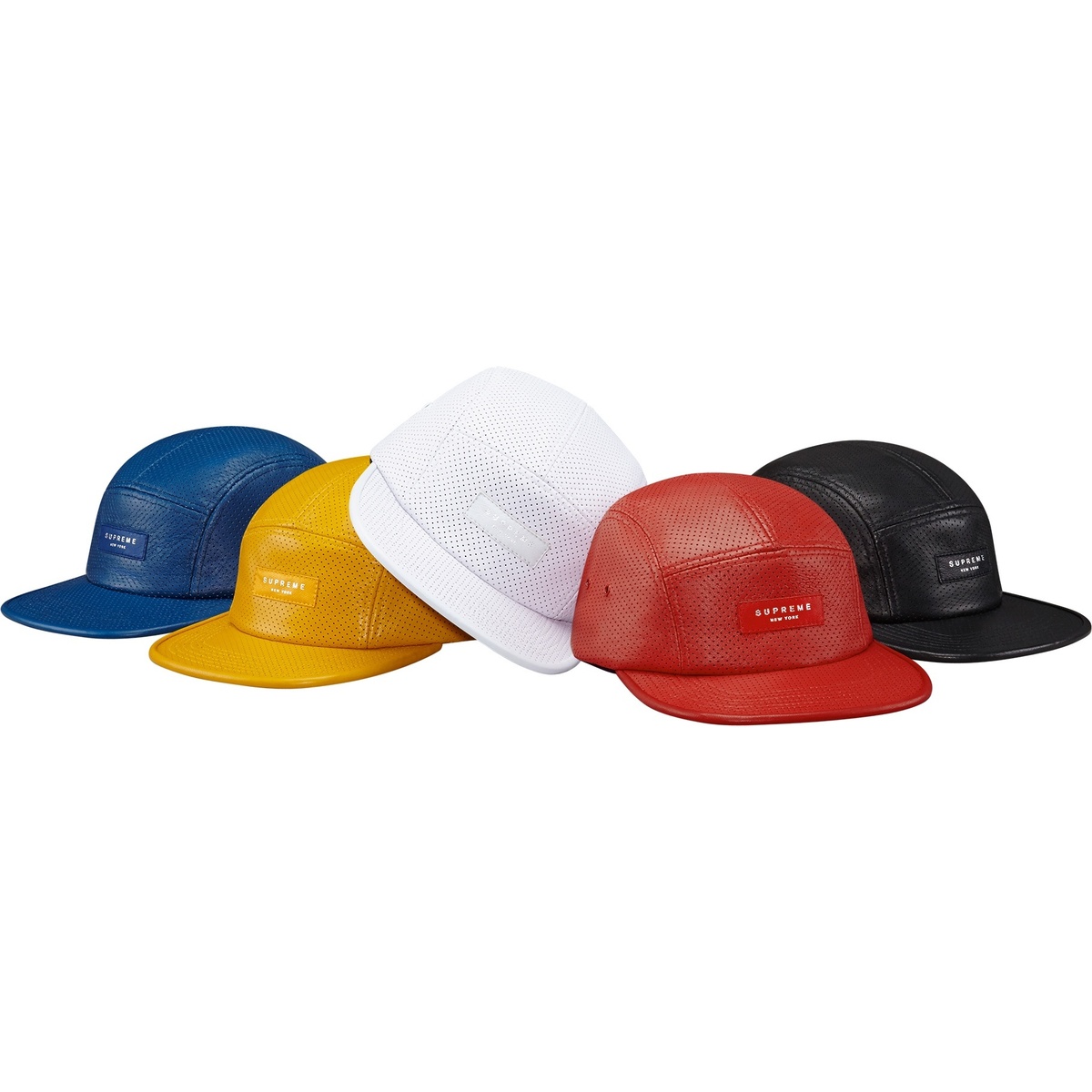 Supreme Perf Leather Camp Cap (spring/summer 2014)